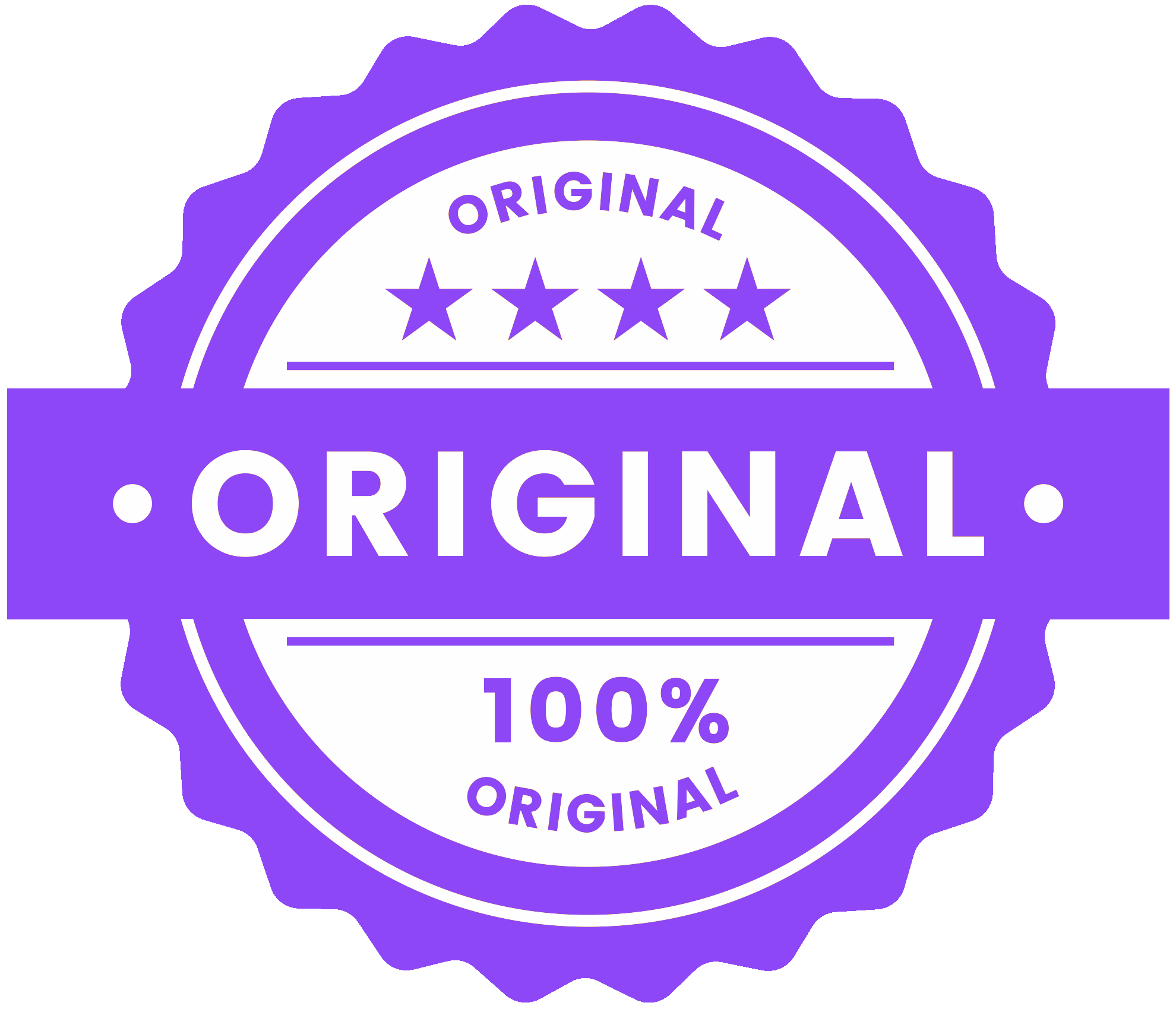 Selo de Produto 100% Original